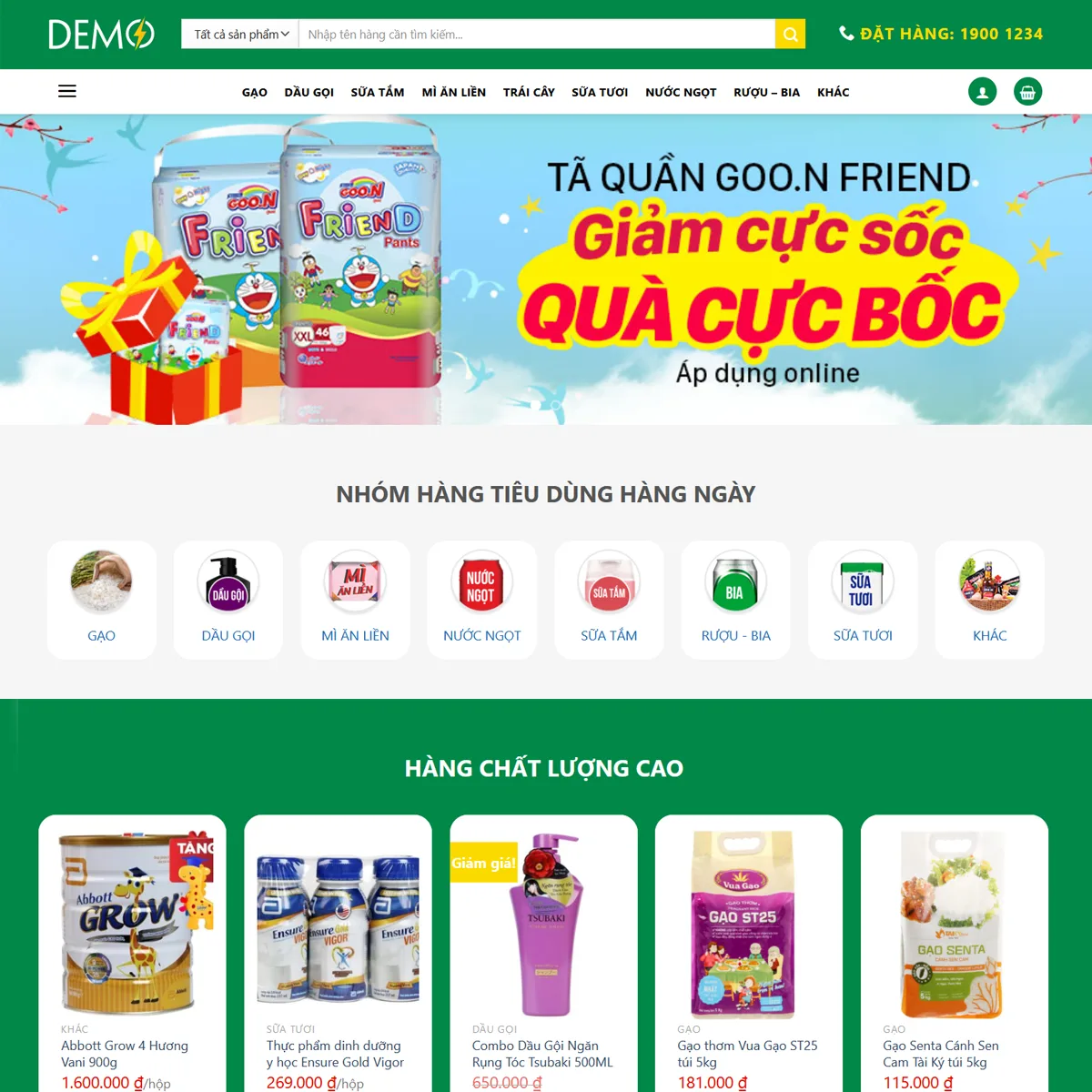 website bán hàng