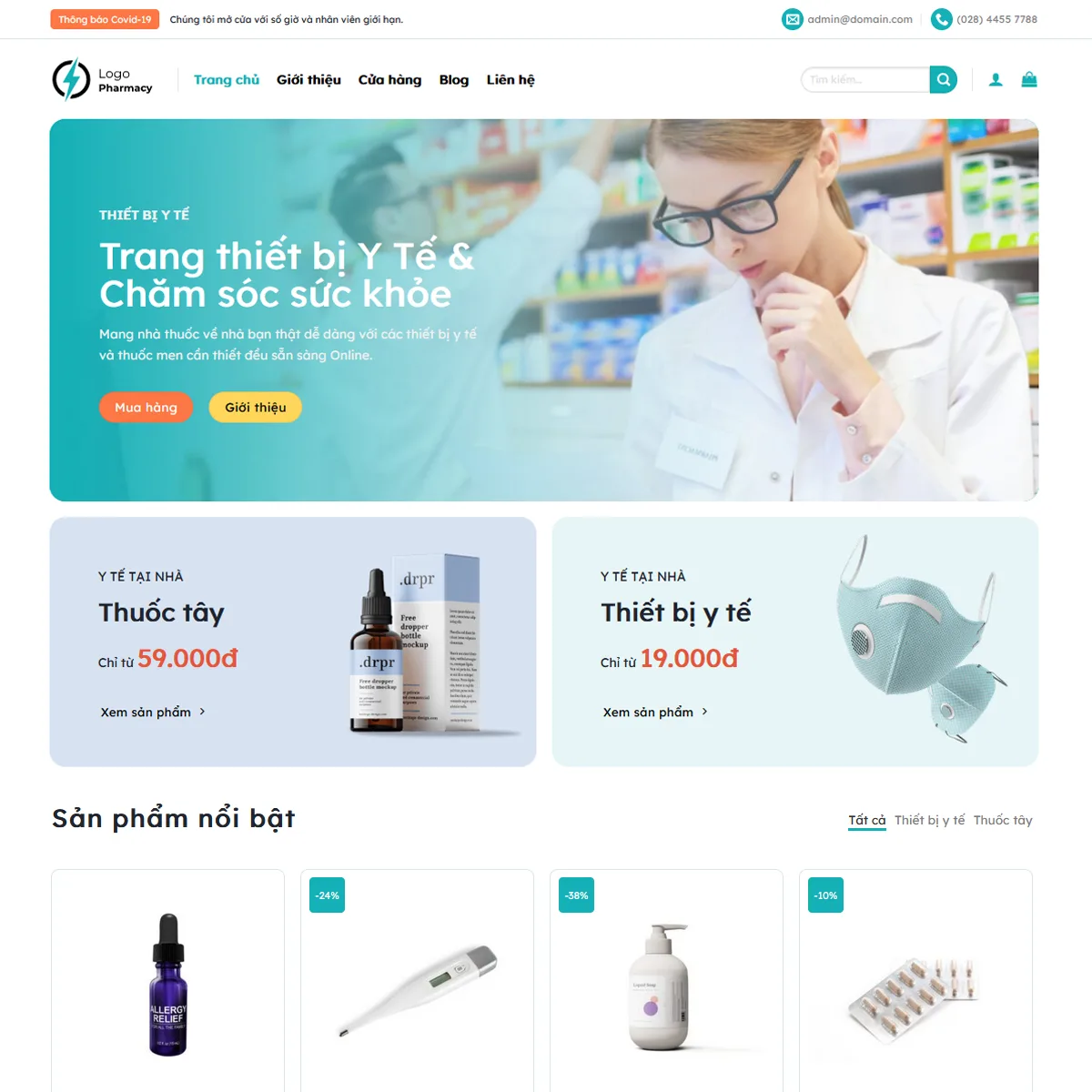 website bán hàng
